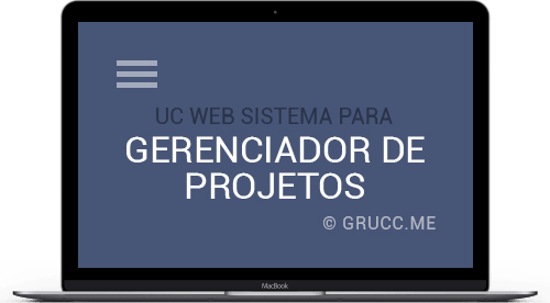 UC Web Sistema Gerenciador de Projetos